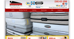 Desktop Screenshot of directmattressoutlet.com